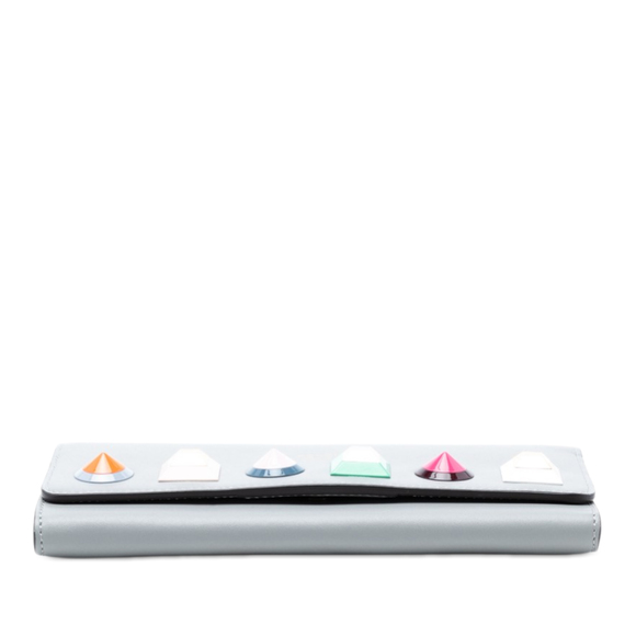 Pre-Loved Fendi Studded Leather Wallet on Chain - Picture 3 of 6